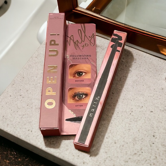 MALLY VOLUMIZING MASCARA & GEL WATERPROOF LINER - BLACK - Picture 1 of 2